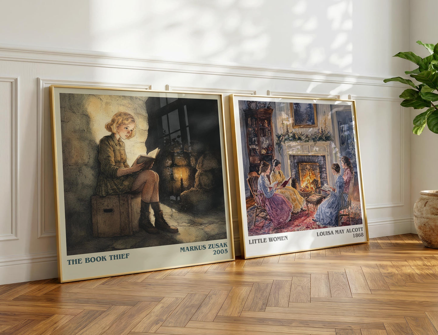The Book Thief book poster packaging – museum-quality print rolled in protective tube