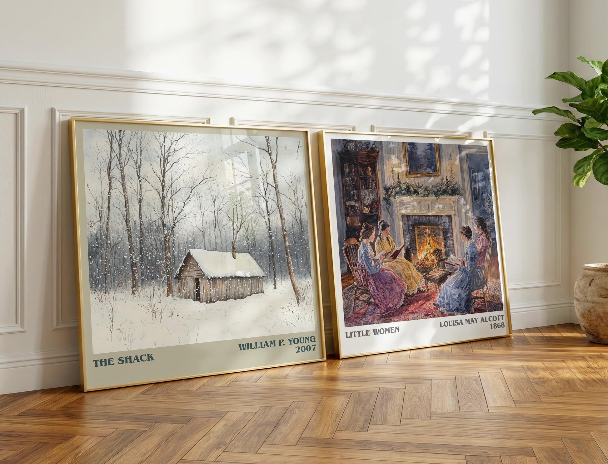The Shack book poster packaging – museum-quality print rolled in protective tube