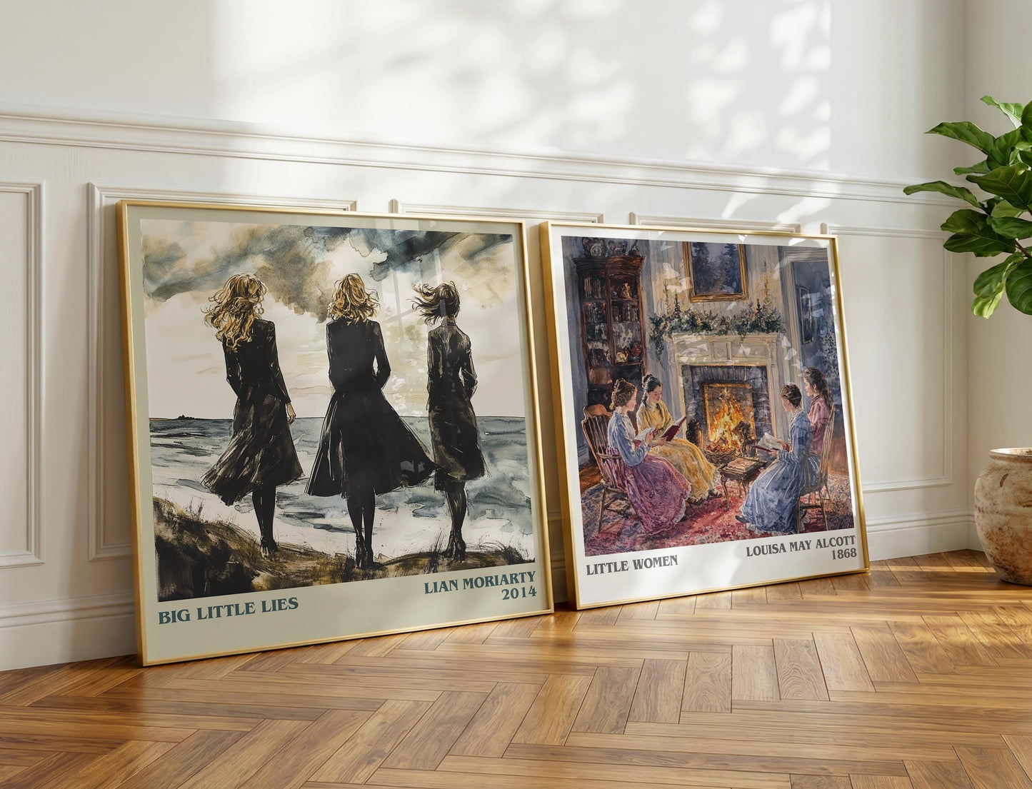 Big Little Lies book poster packaging – museum-quality print rolled in protective tube