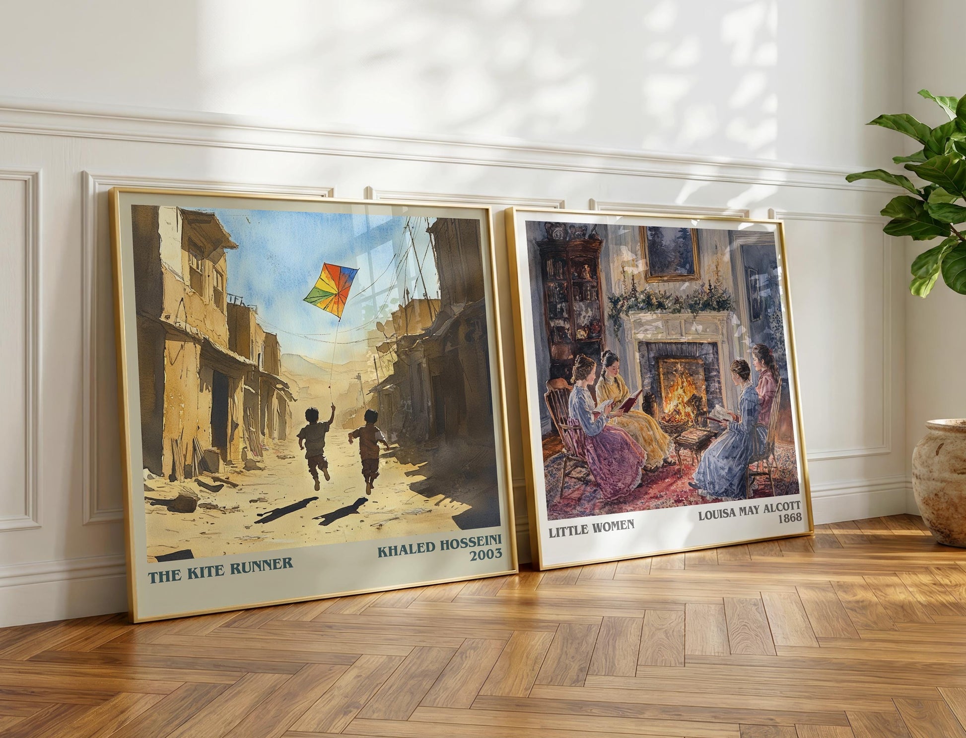 The Kite Runner book poster packaging – museum-quality print rolled in protective tube