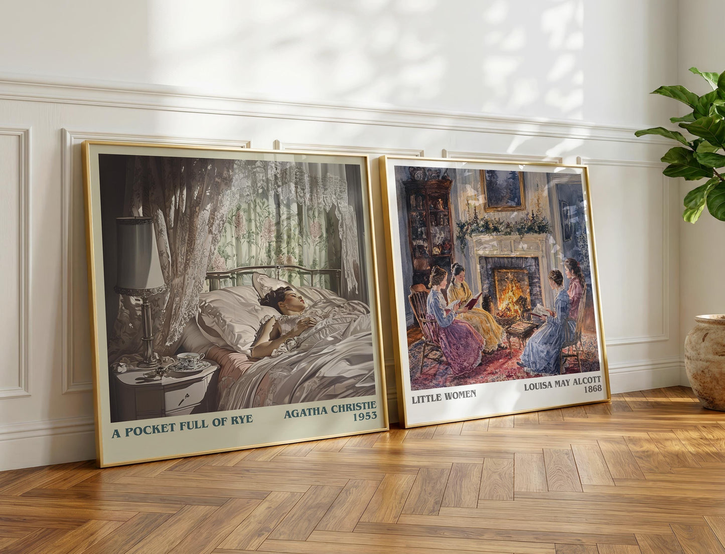 A Pocket Full of Rye book poster packaging – museum-quality print rolled in protective tube